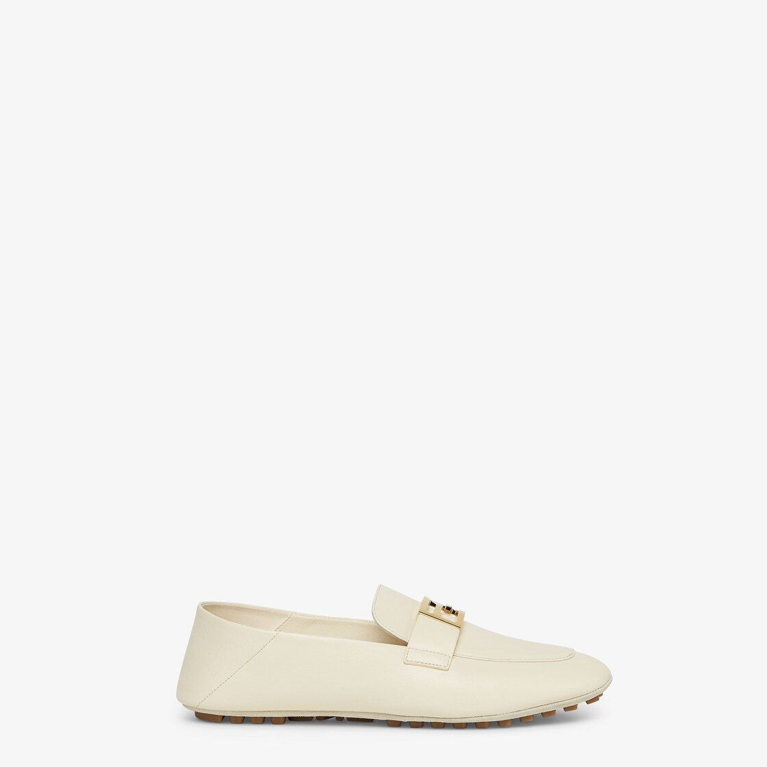 Baguette White leather loafers White - Image 1/6