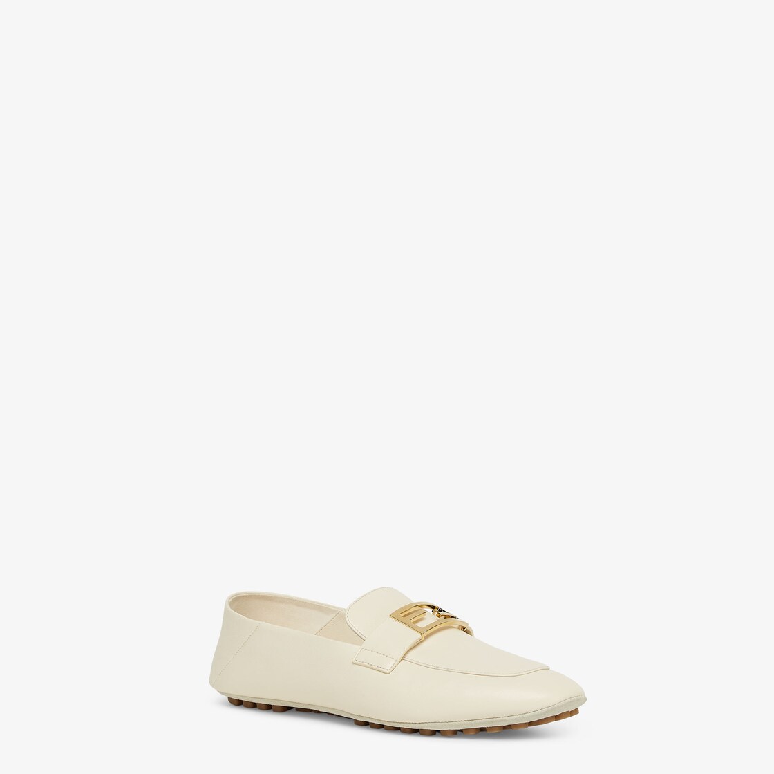 Baguette White leather loafers White - Image 2/6