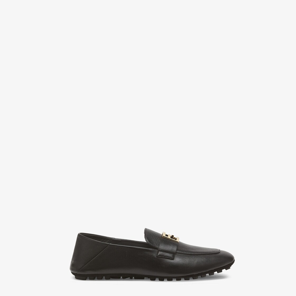 Baguette - Black leather loafers | Fendi