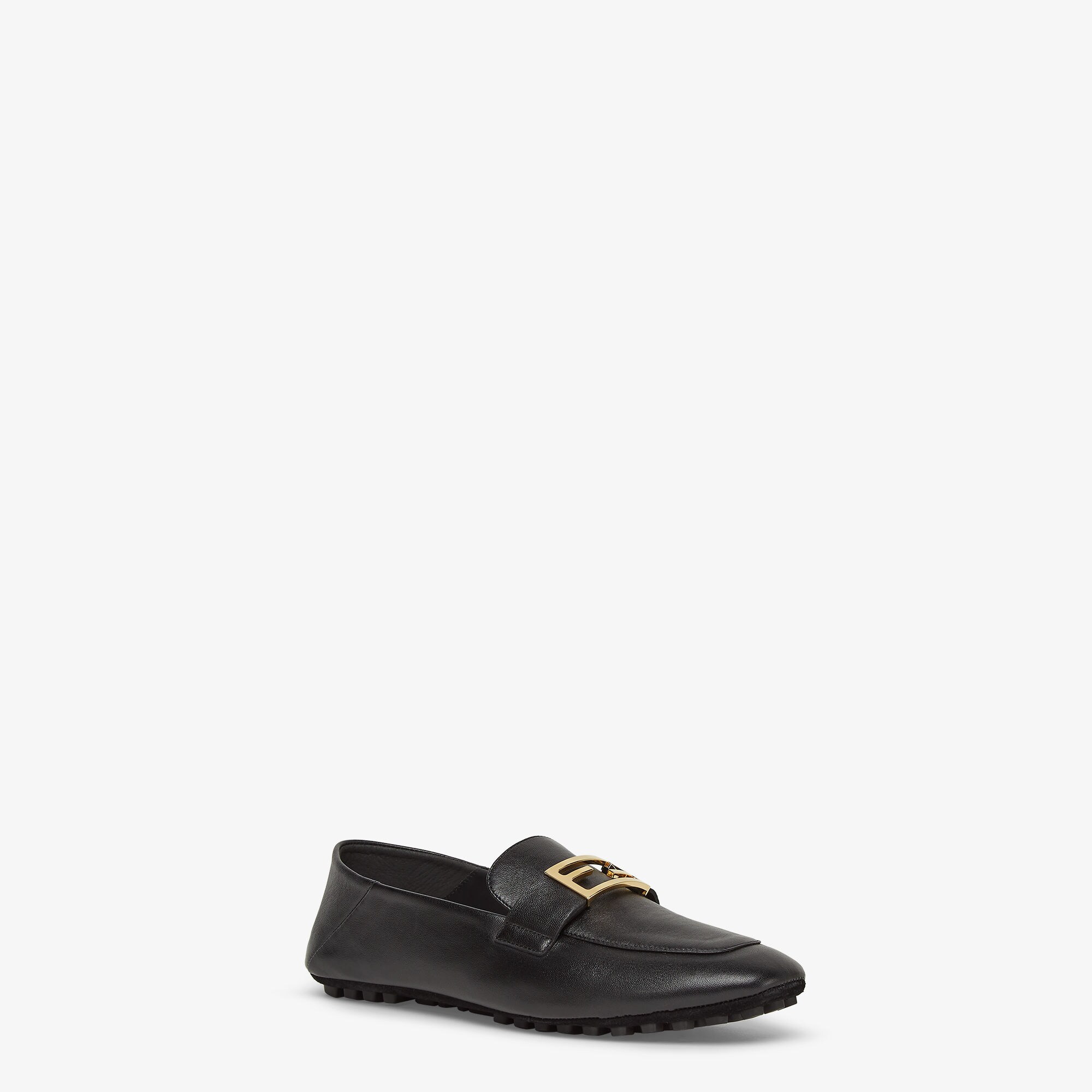 BaguetteBlack leather loafers