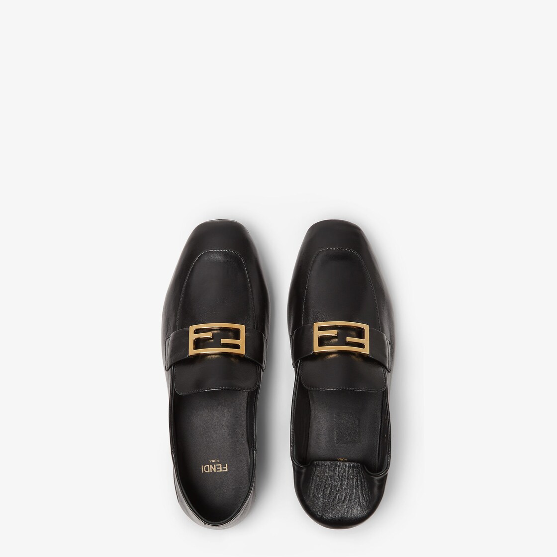 Baguette - Black leather loafers | Fendi