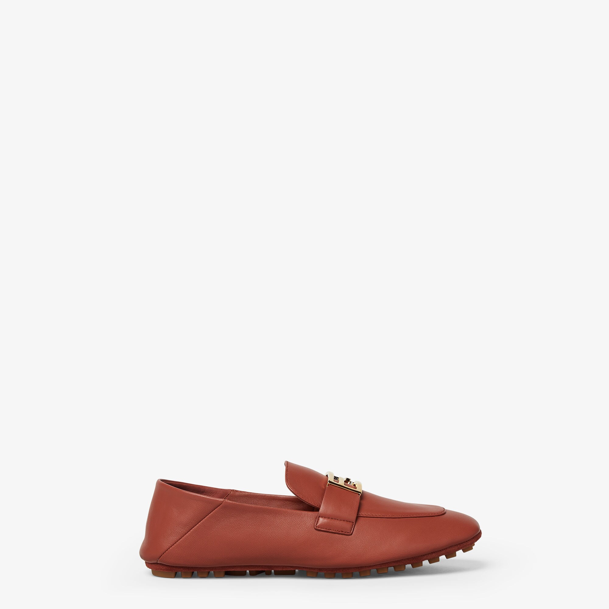 【送関込】FENDI☆フェンディ Baguette loafers Fendi Baguette Calfleather Loafers (Flat Shoes) IFCHIC.COM