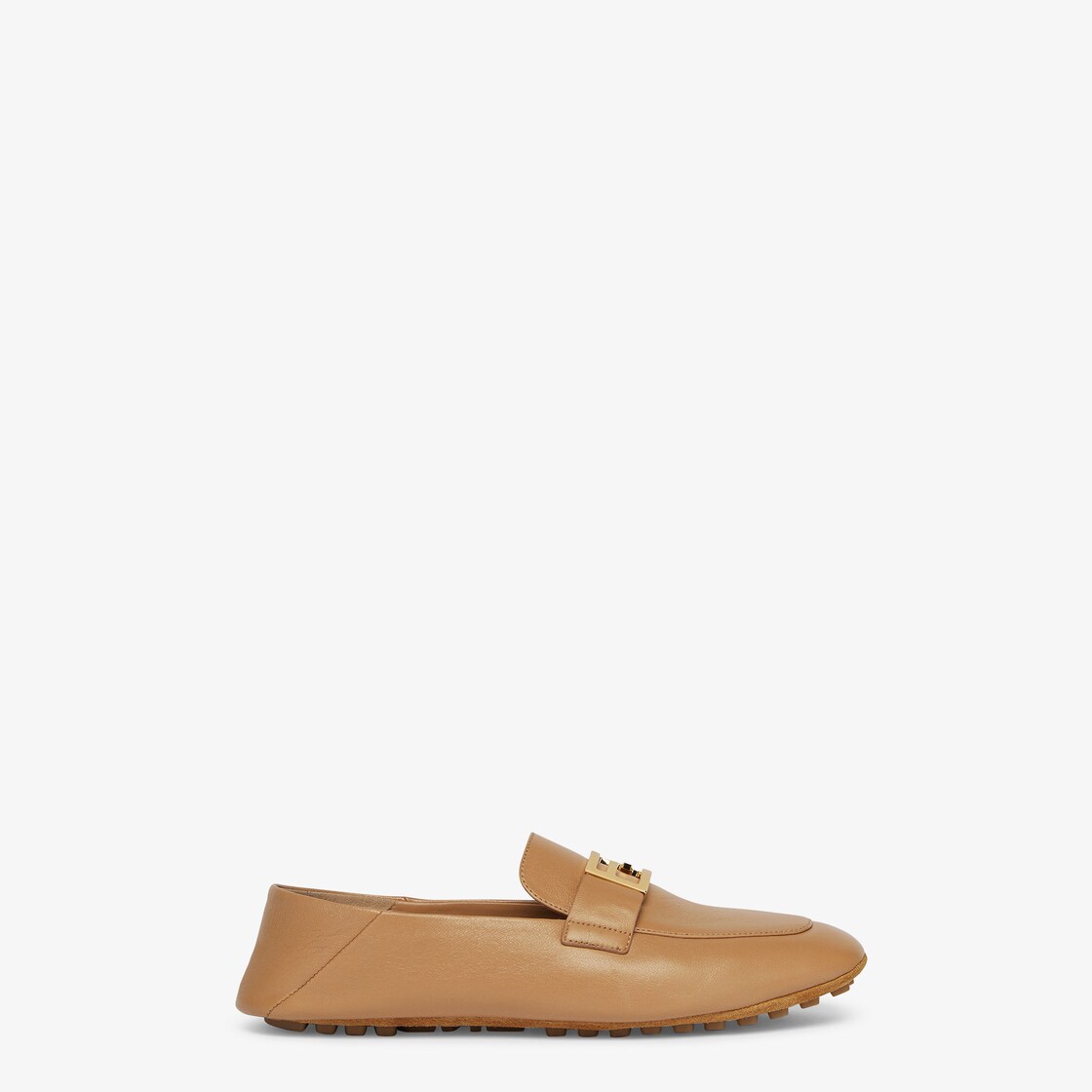 Baguette Beige nappa leather loafers Beige - Image 1/7