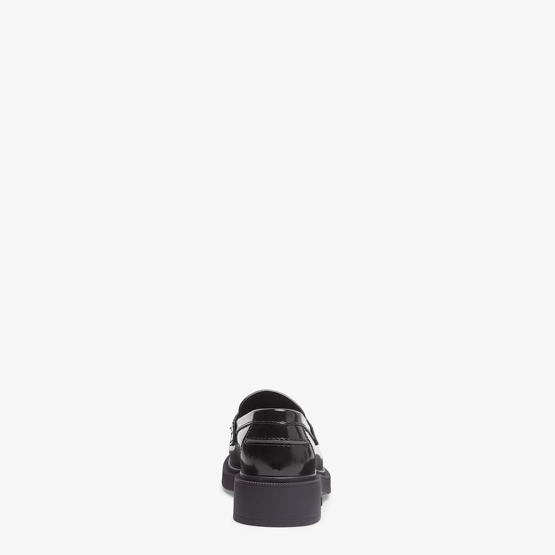 Fendi Filo Black leather loafers Black - Image 3/6