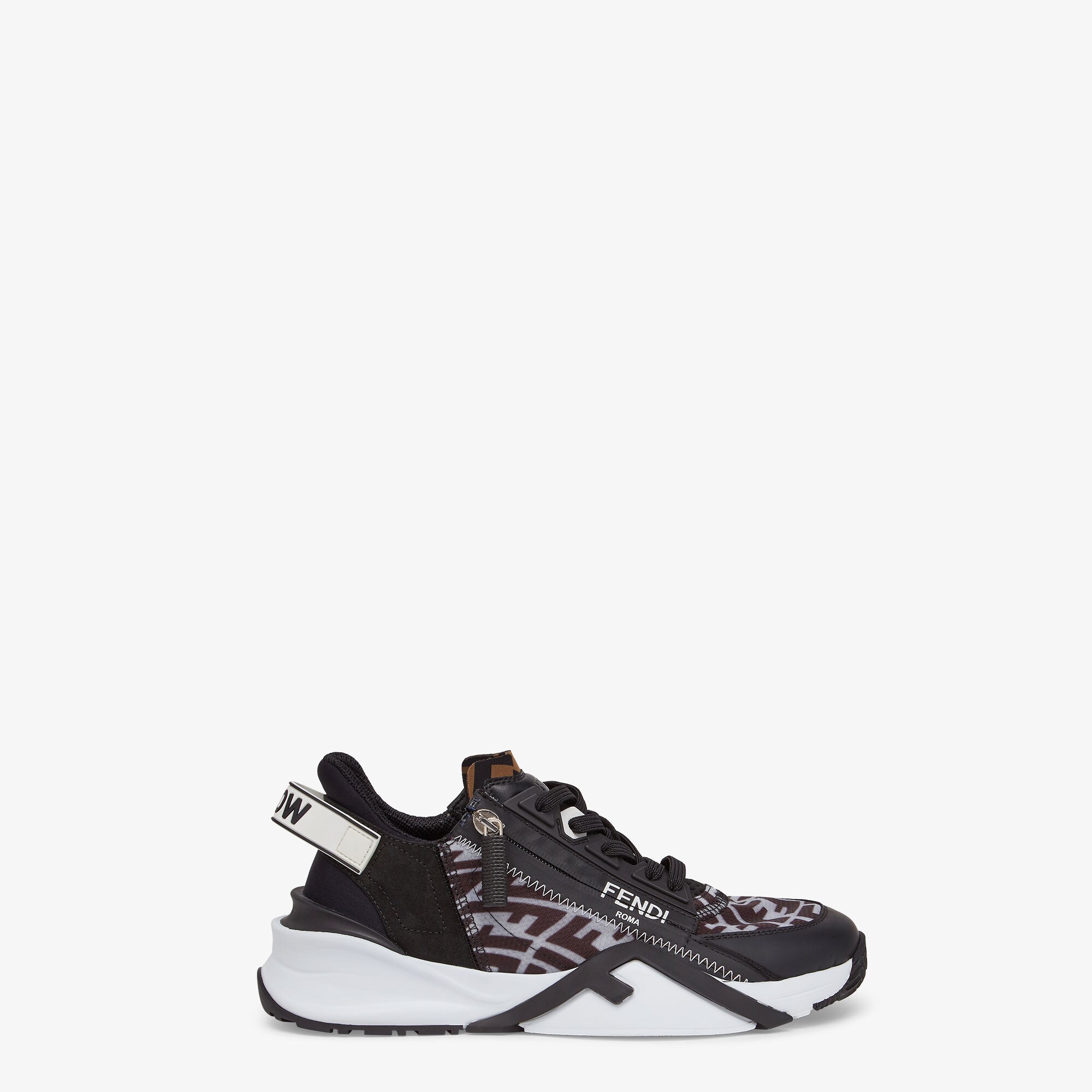 【関税&送料込】Fendi Flow Lycra Ffcrostavitello Fendi Flow Sneakers Fabric Green | Fendi