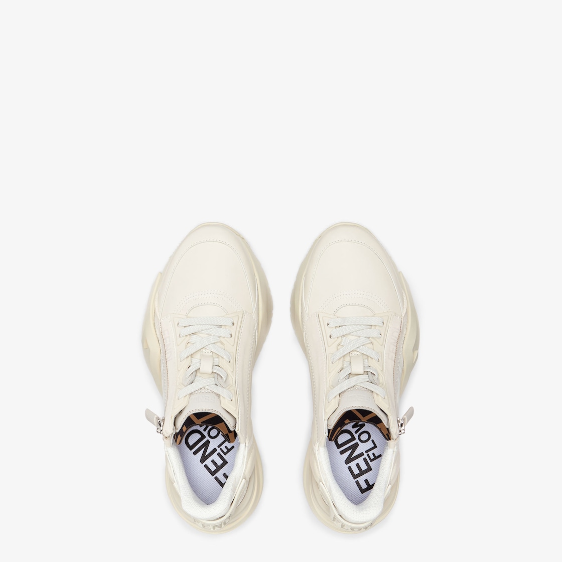 All white fendi shoes online