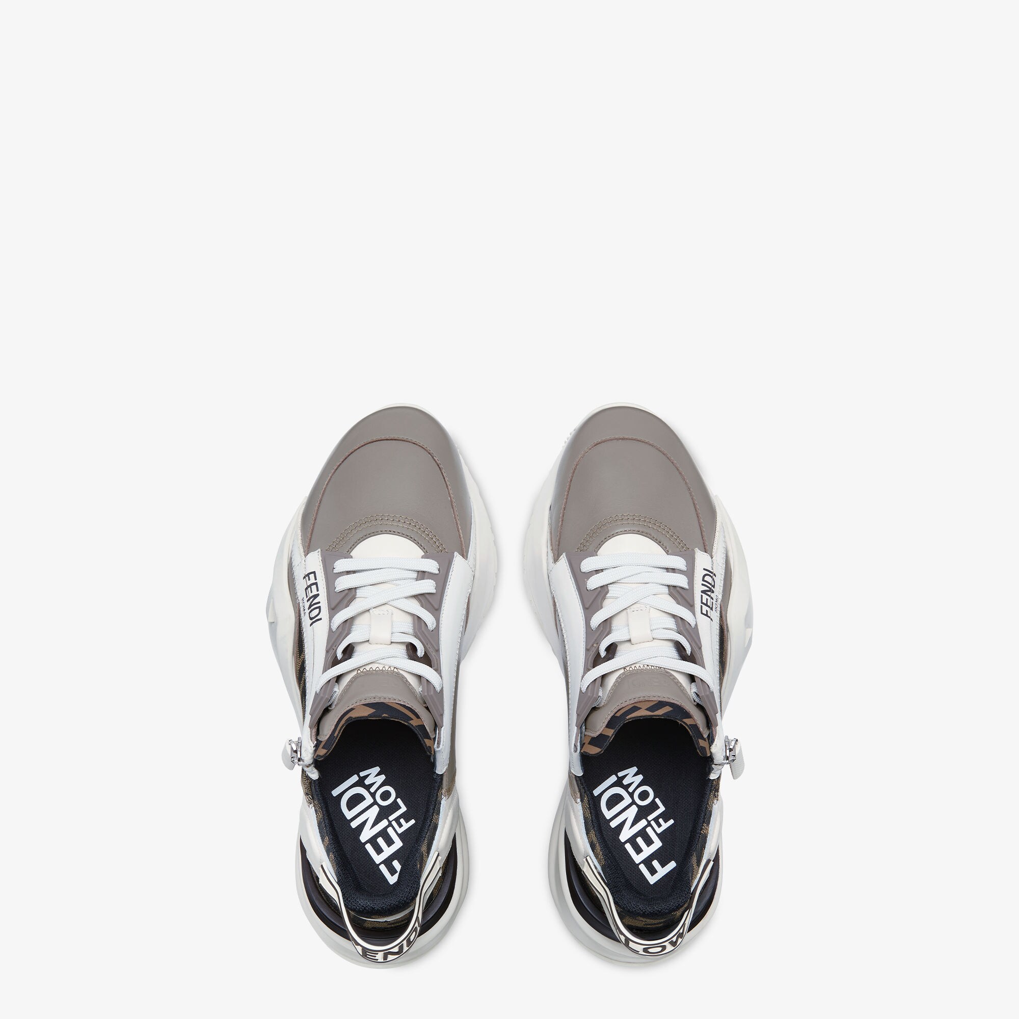 Fendi Flow Leather Beige | Fendi display picture 1