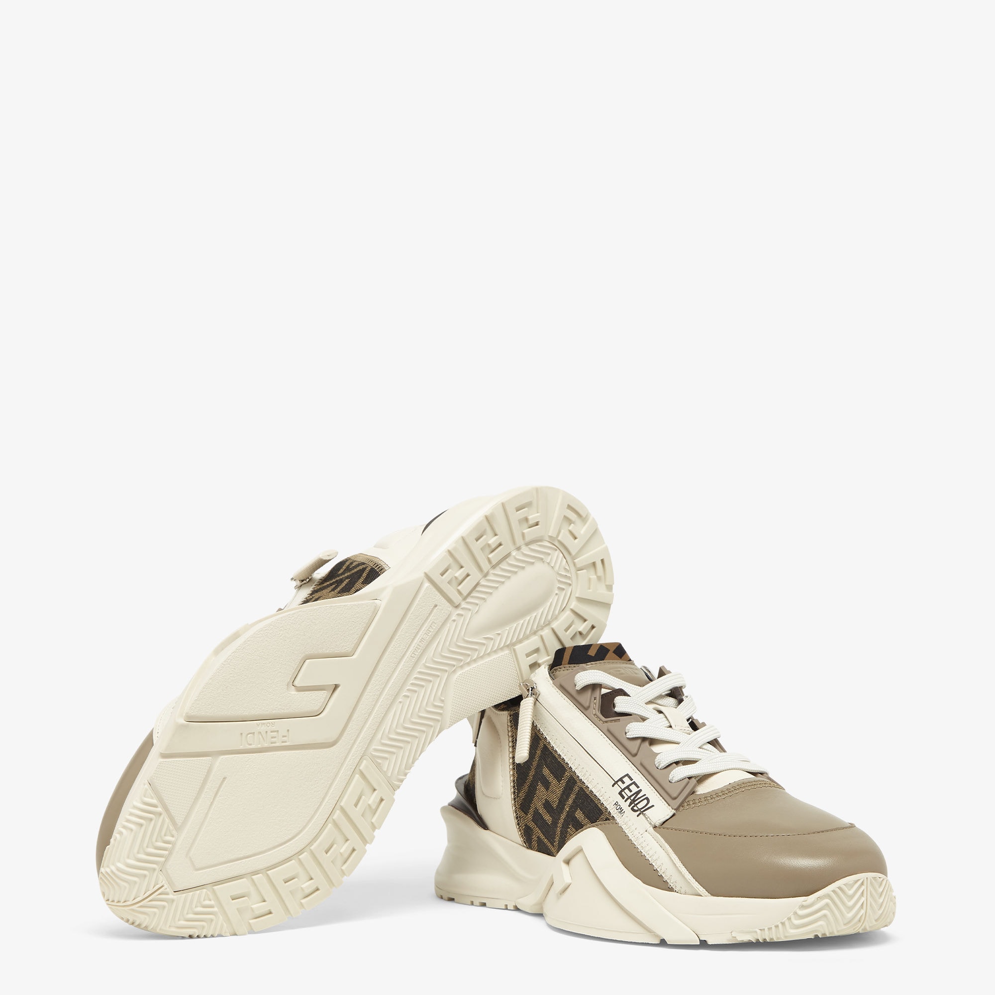 Fendi Flow Leather Beige | Fendi