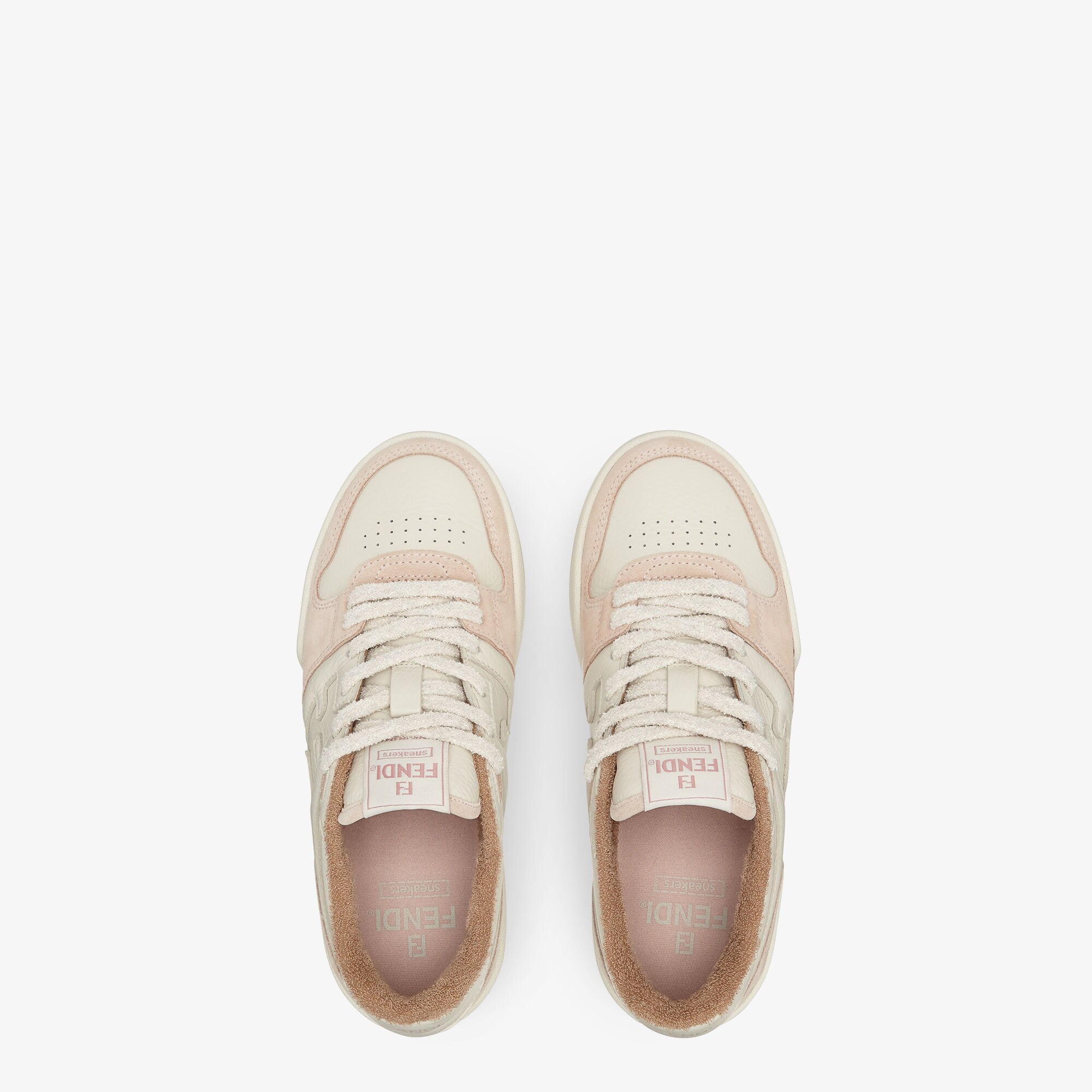 Fendi MatchLow-tops in pink suede