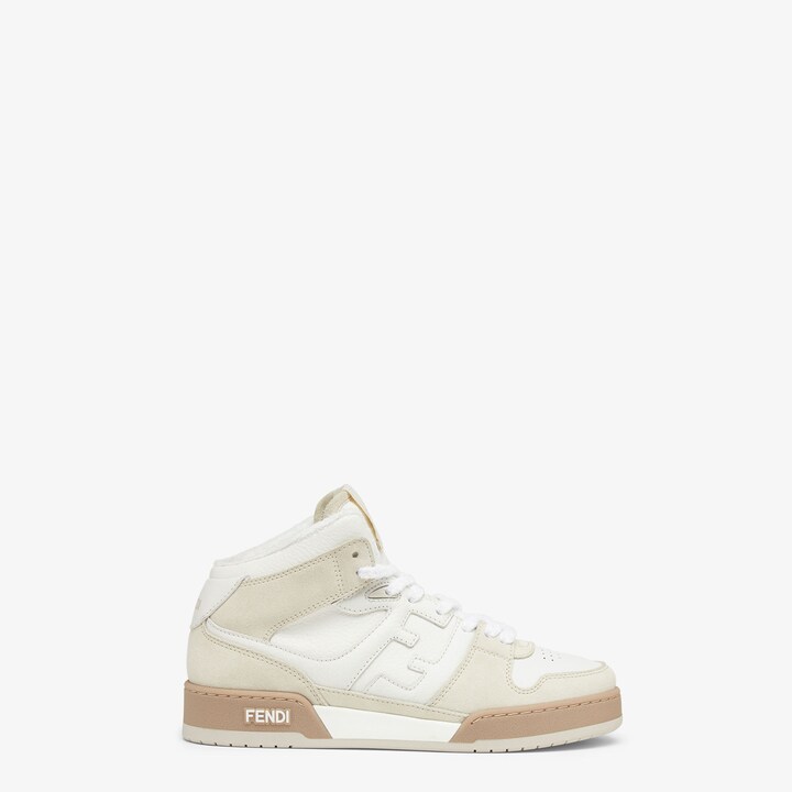 FENDI Two-Tone Leather Fendi Match スニーカー Two-tone Leather Fendi Match Sneakers | italist
