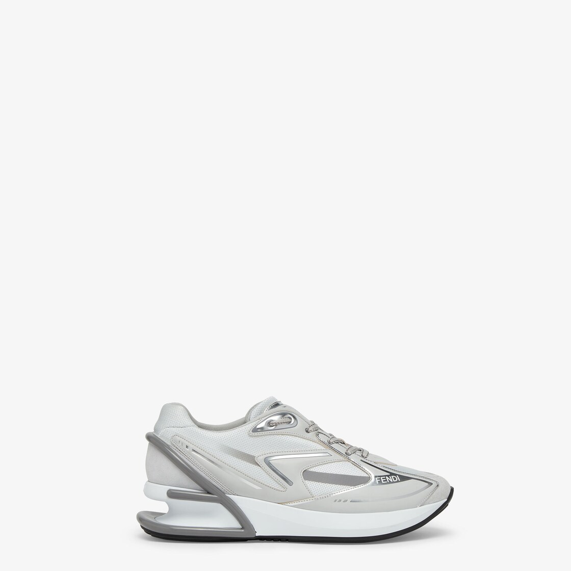 White fendi outlet trainers