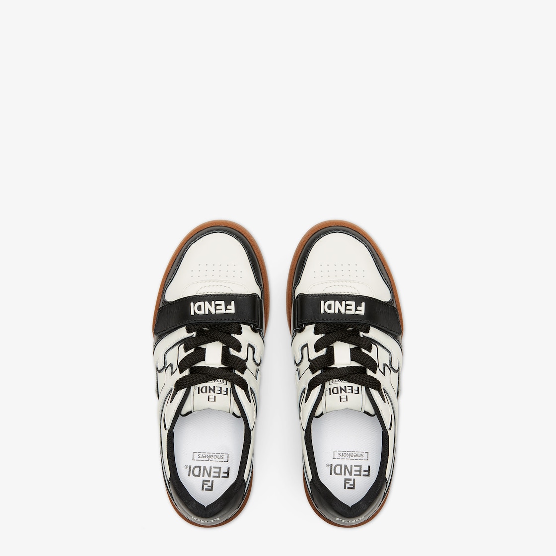 Black hotsell fendi sneakers