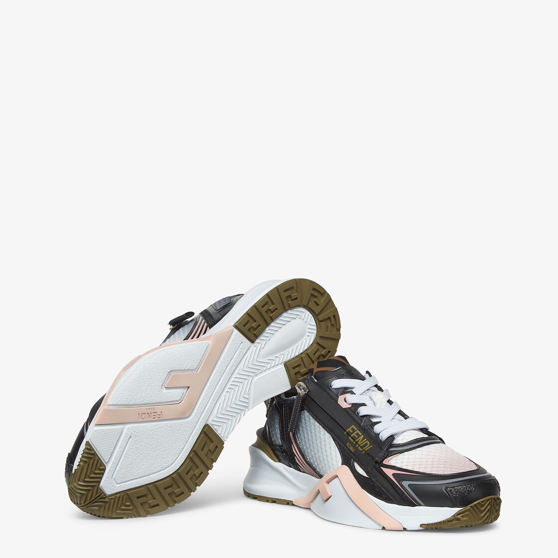 Girls fendi trainers best sale