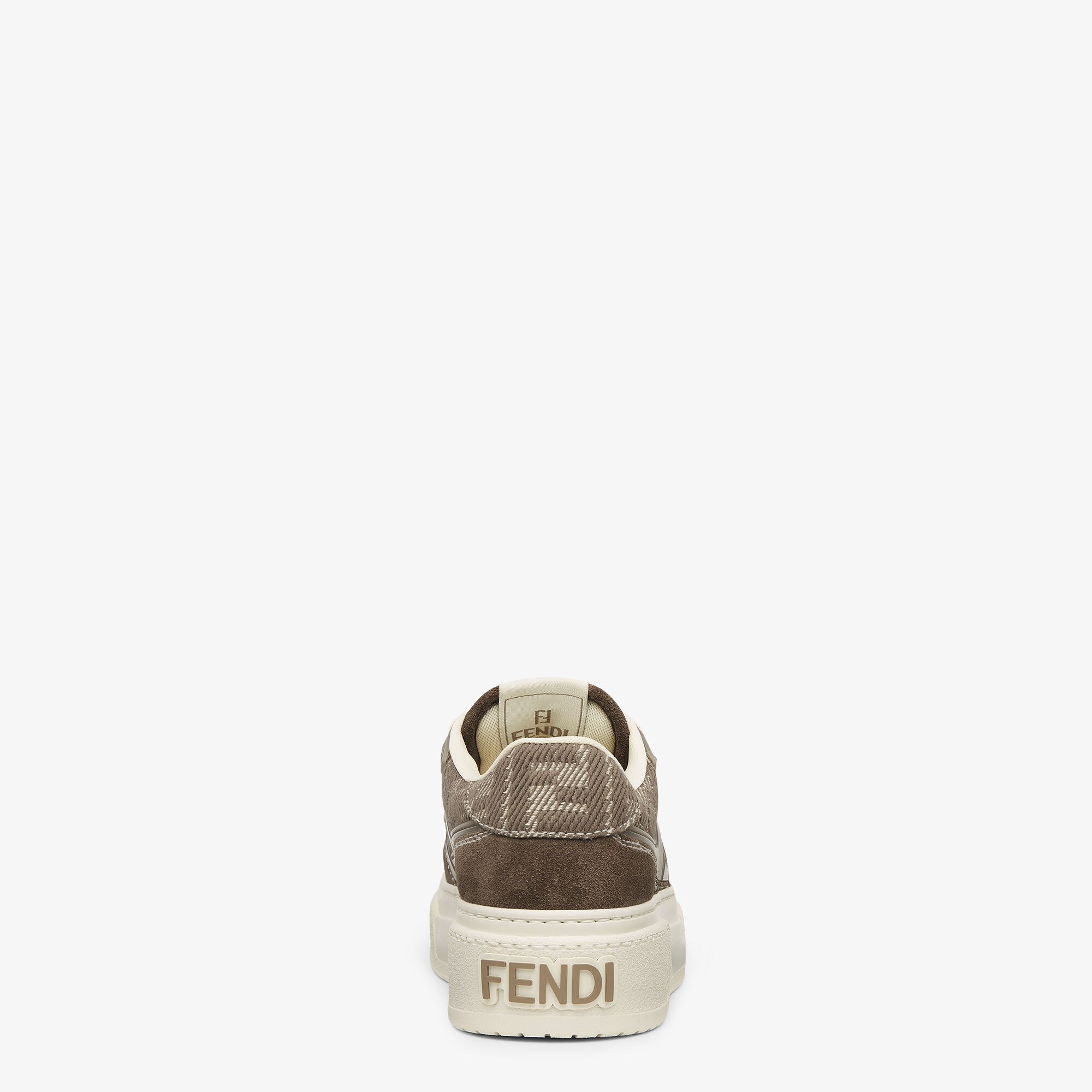 スニーカー FENDI SS25 'Fendi Match' sneakers (8E8572ASAY F1RUN) Fendi Match Fabric Brown | Fendi