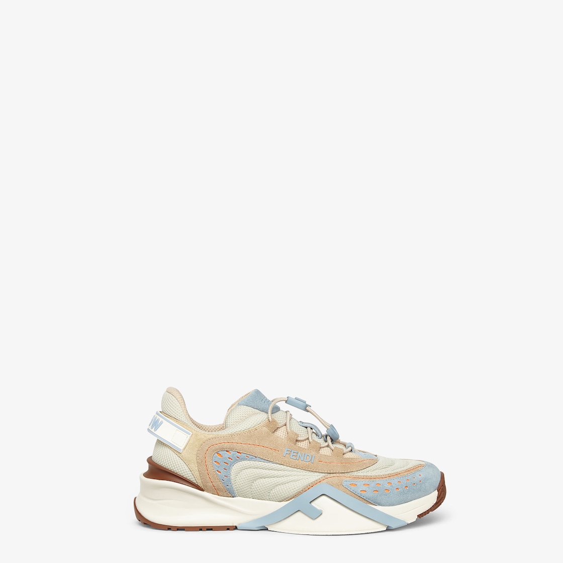 Fendi color block sneakers on sale