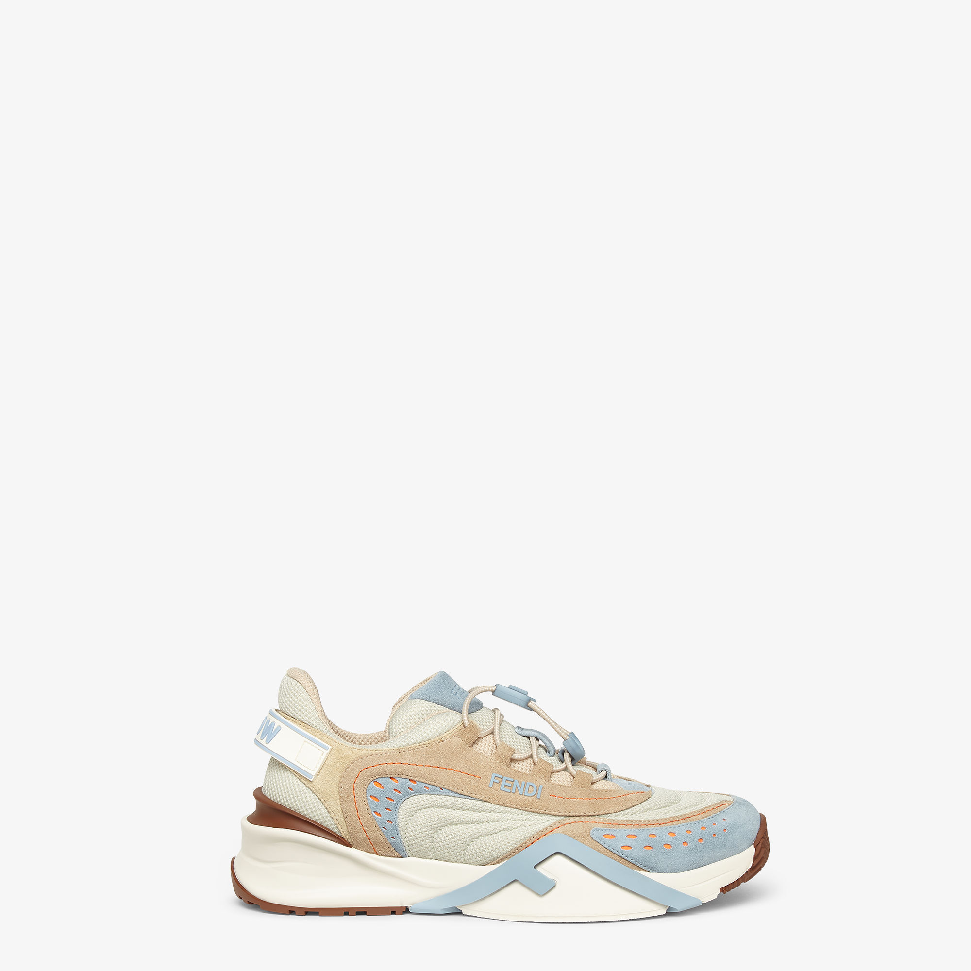 Fendi Flow Leather Light blue | Fendi