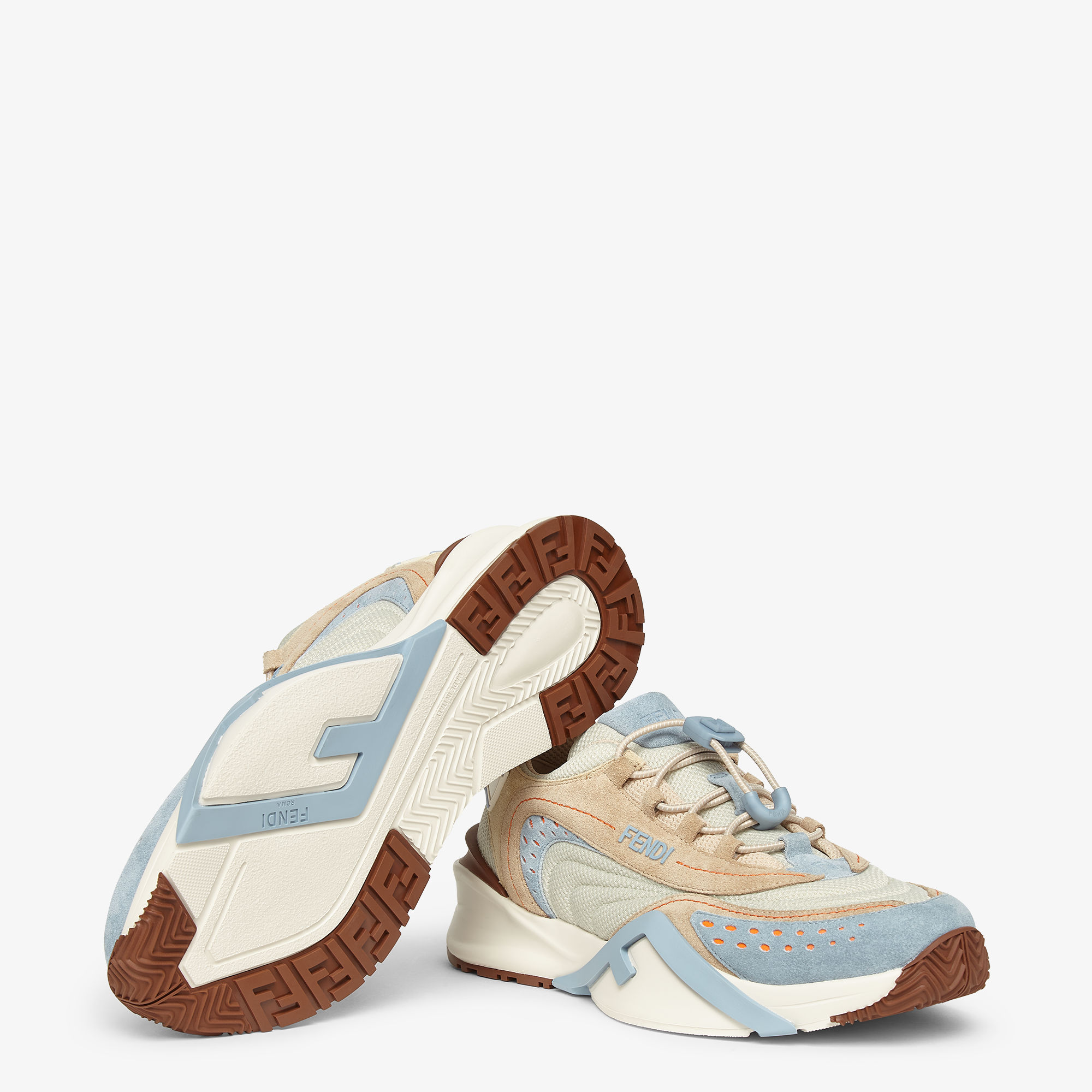 Fendi Flow Leather Light blue | Fendi