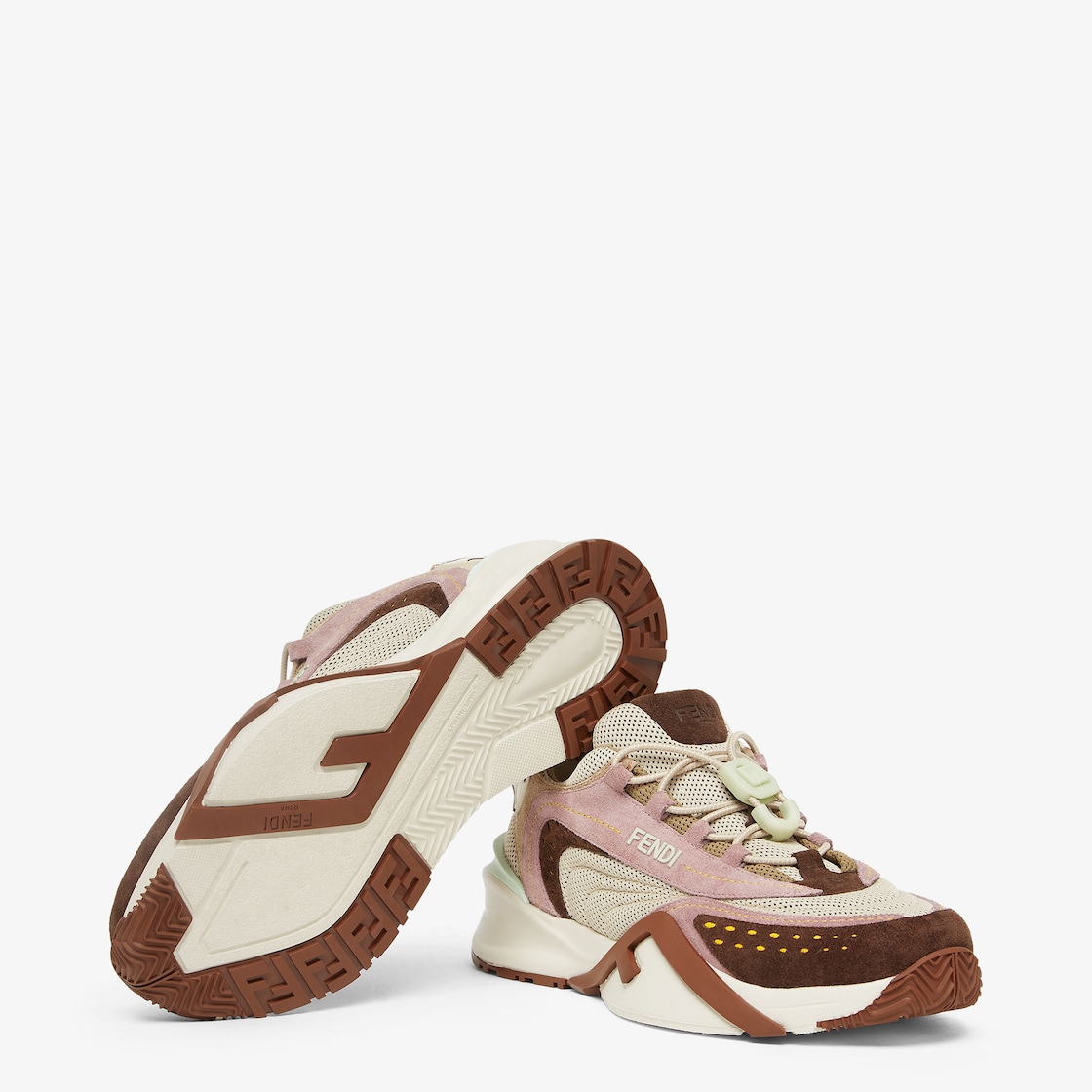 Fendi Flow Leather Brown | Fendi Fendi Flow Leather Brown | Fendi