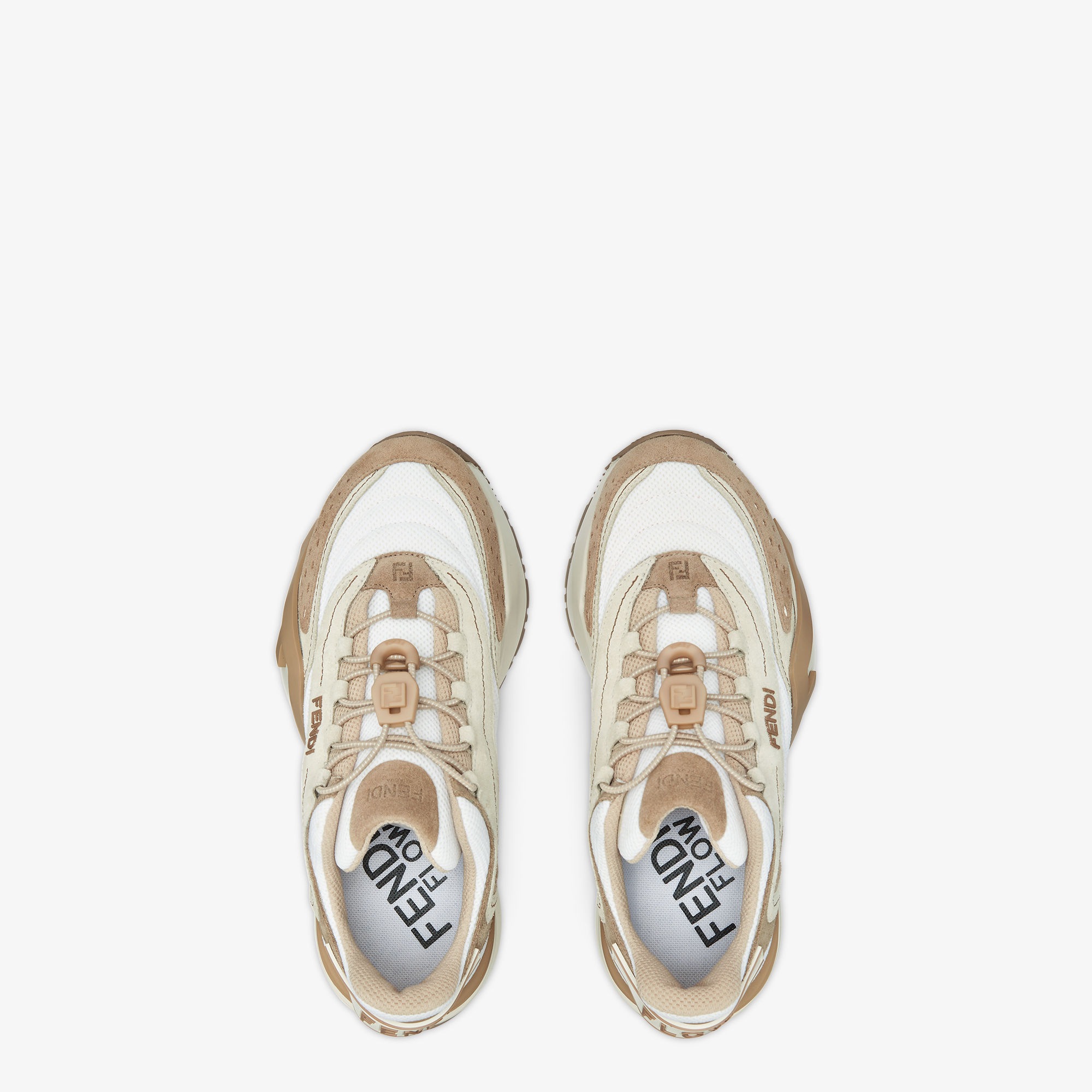 Fendi Flow Leather Beige | Fendi