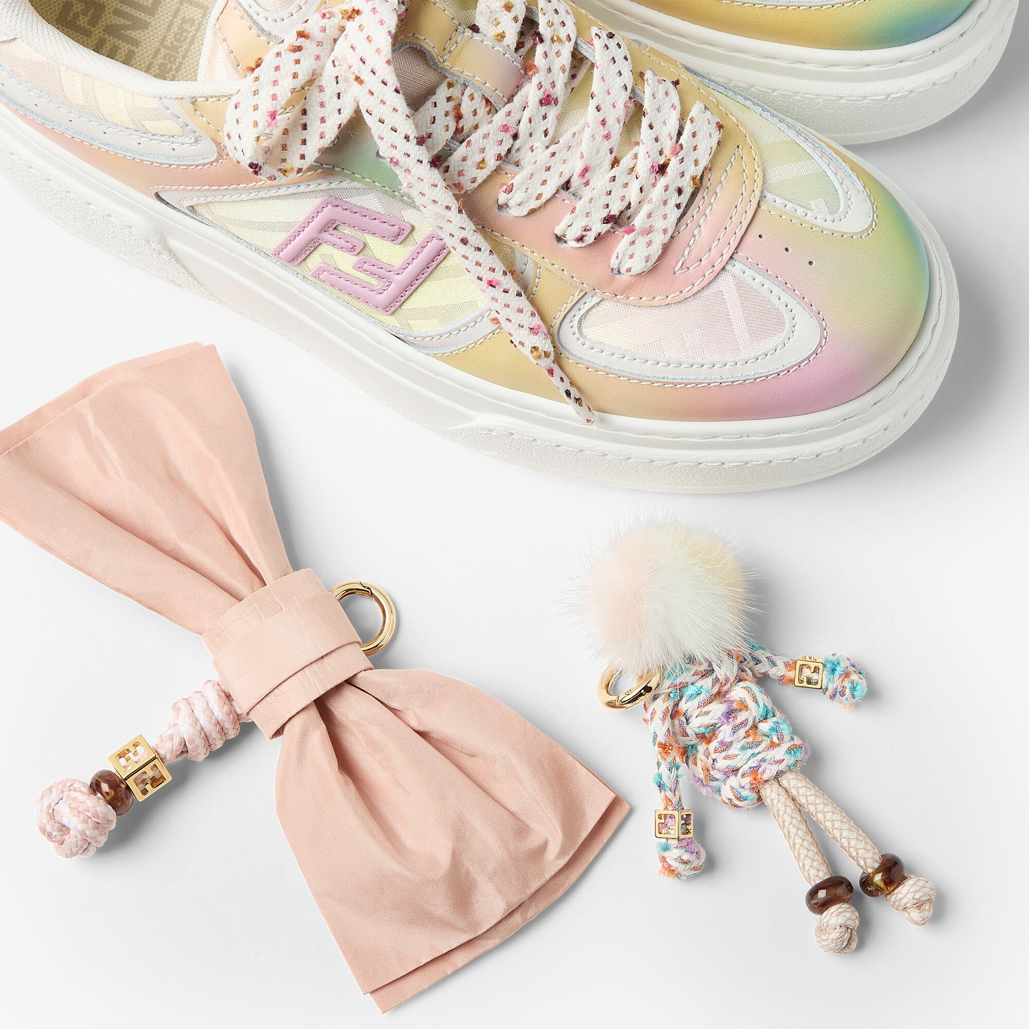 Fantastic Fendi Future Fendi Match Leather Multicolor | Fendi
