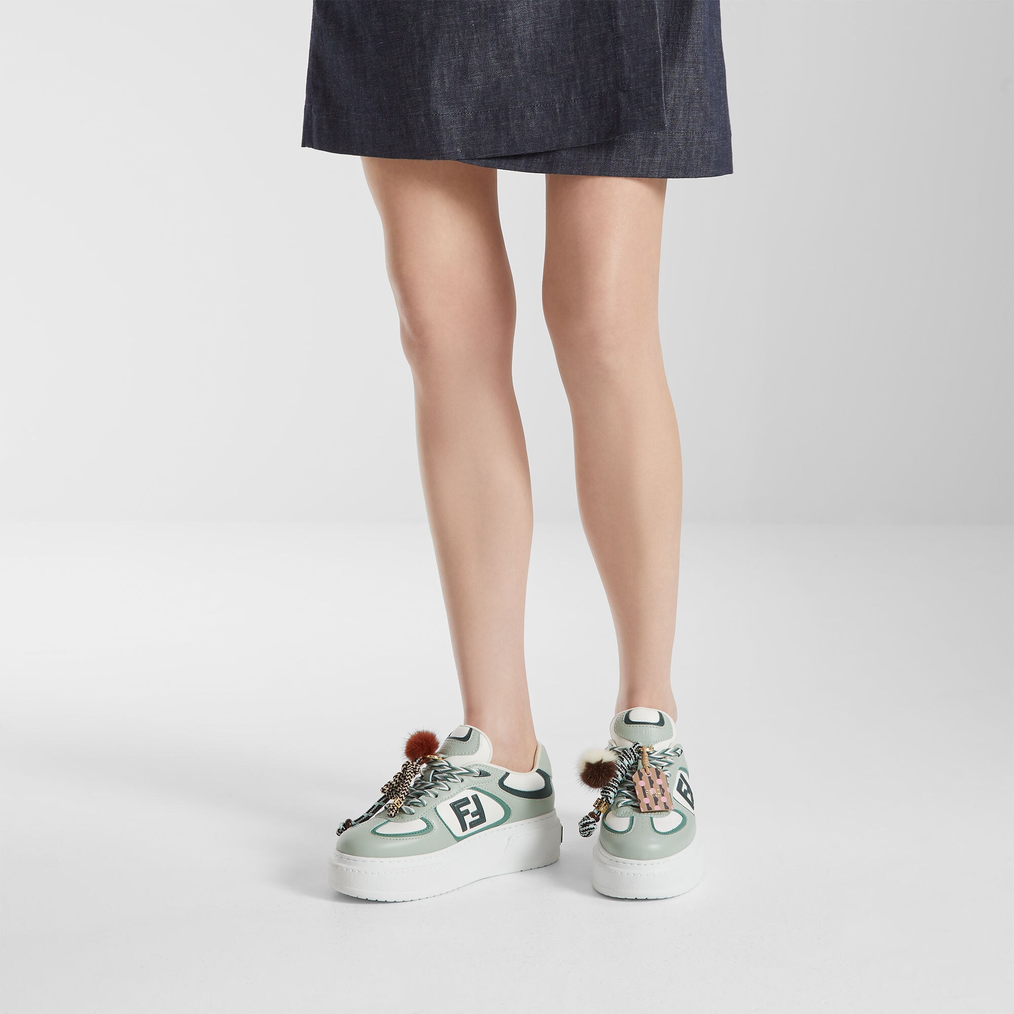 Fendi Match Leather Green | Fendi