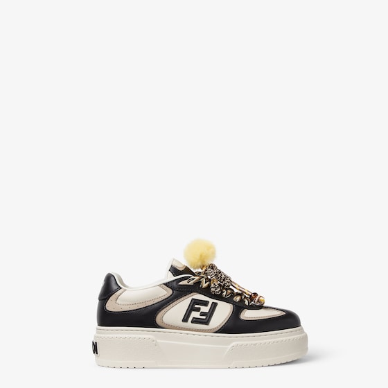 Fendi Match lace-up trainers