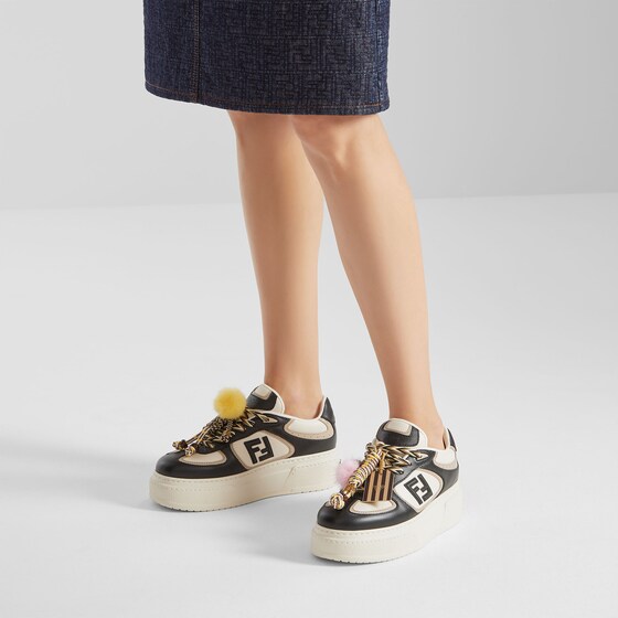 Fendi Match lace-up trainers | Thumbnail 6