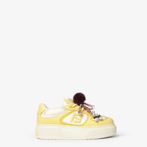 Fendi Match lace-up trainers
