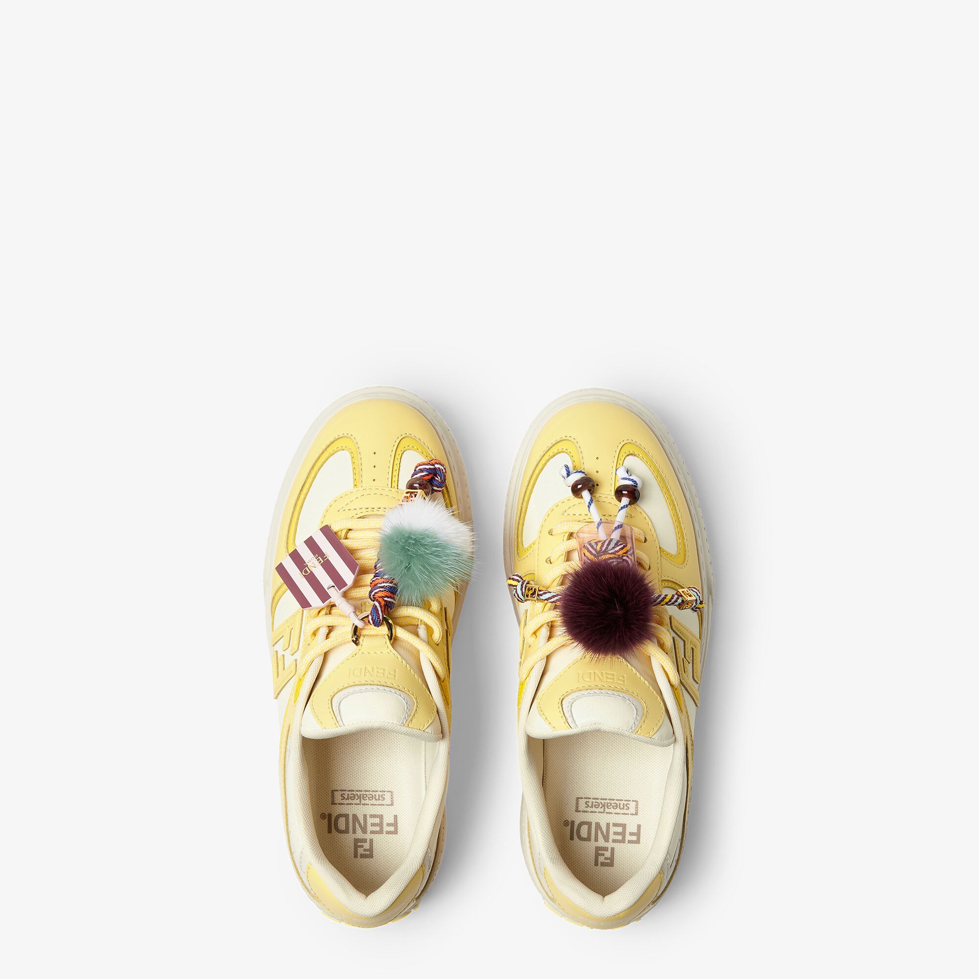 フェンディ マッチ レザー イエロー | Fendi