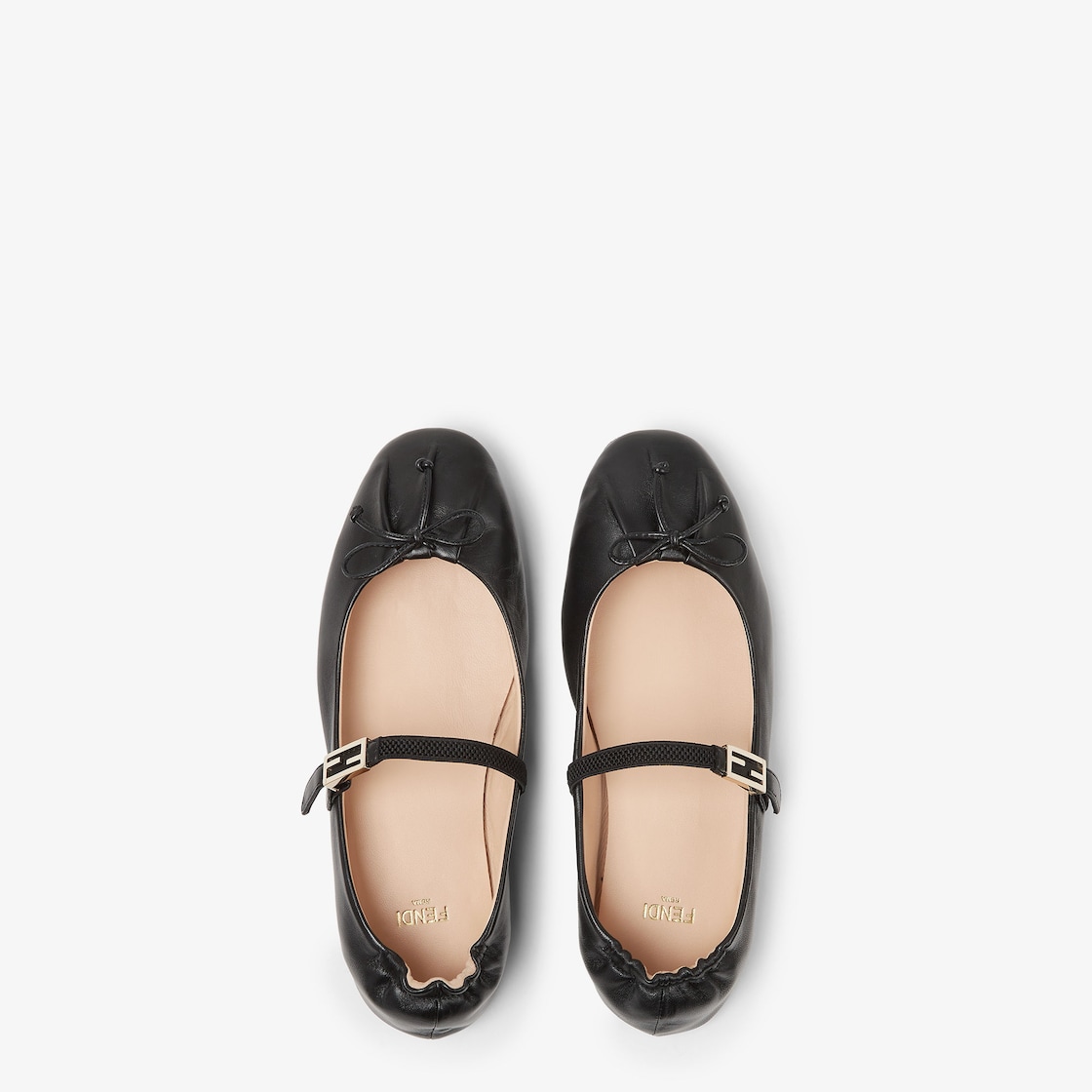 Baguette Black leather ballet flats Black - Image 4/5