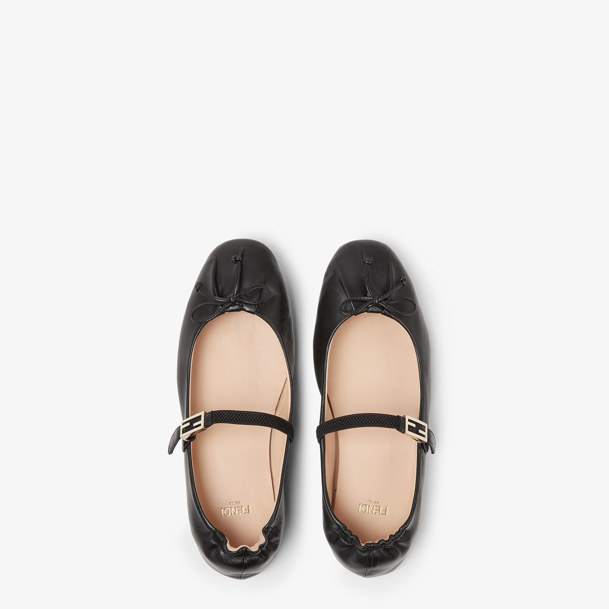【関税＆送料込み】Fendi Uette Ballet Flats Shoes Fendi Flats Size 37 IT: Elegant Point-Toe Design