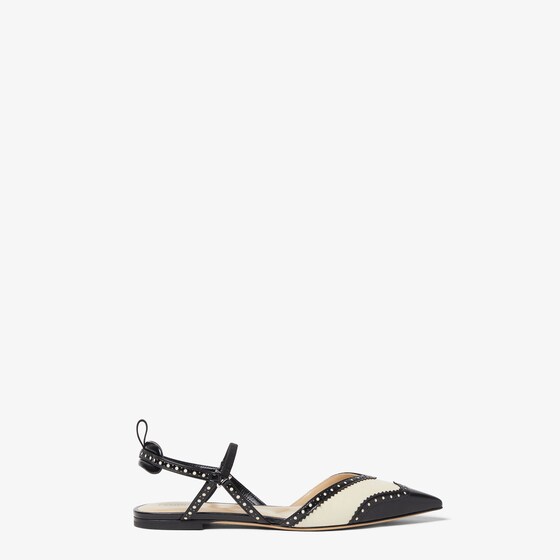 Fendi Colibrì Brogues In Black