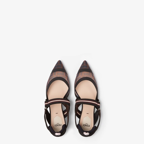 Fendi Colibrì slingbacks with pointed toe and elastic straps | Thumbnail 4