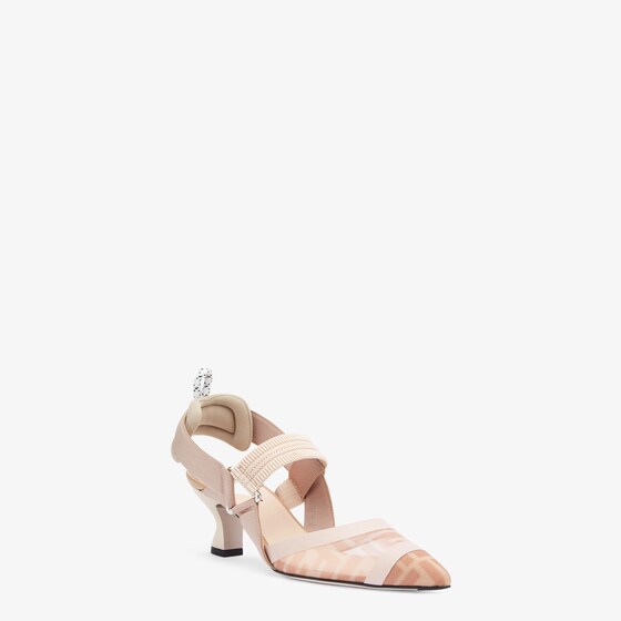 Fendi Colibrì ballet flats with rounded toe and elasticated | Thumbnail 2