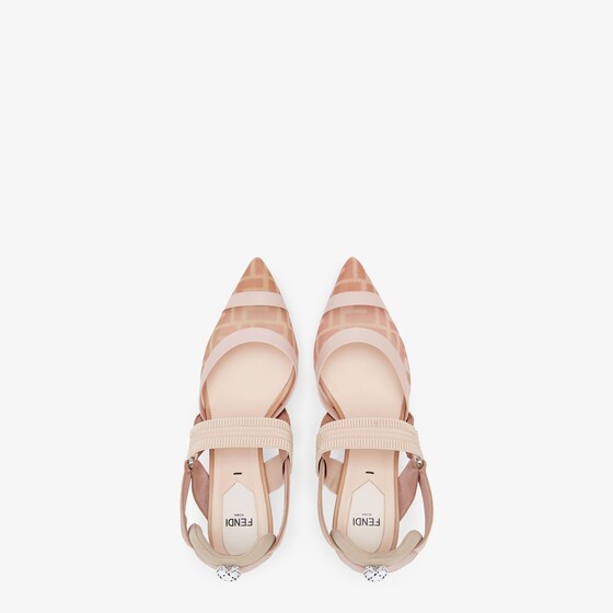 Fendi Colibrì ballet flats with rounded toe and elasticated | Thumbnail 4