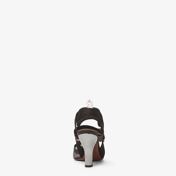 Fendi Colibrì slingbacks with elastic ribbons around the foot | Thumbnail 3