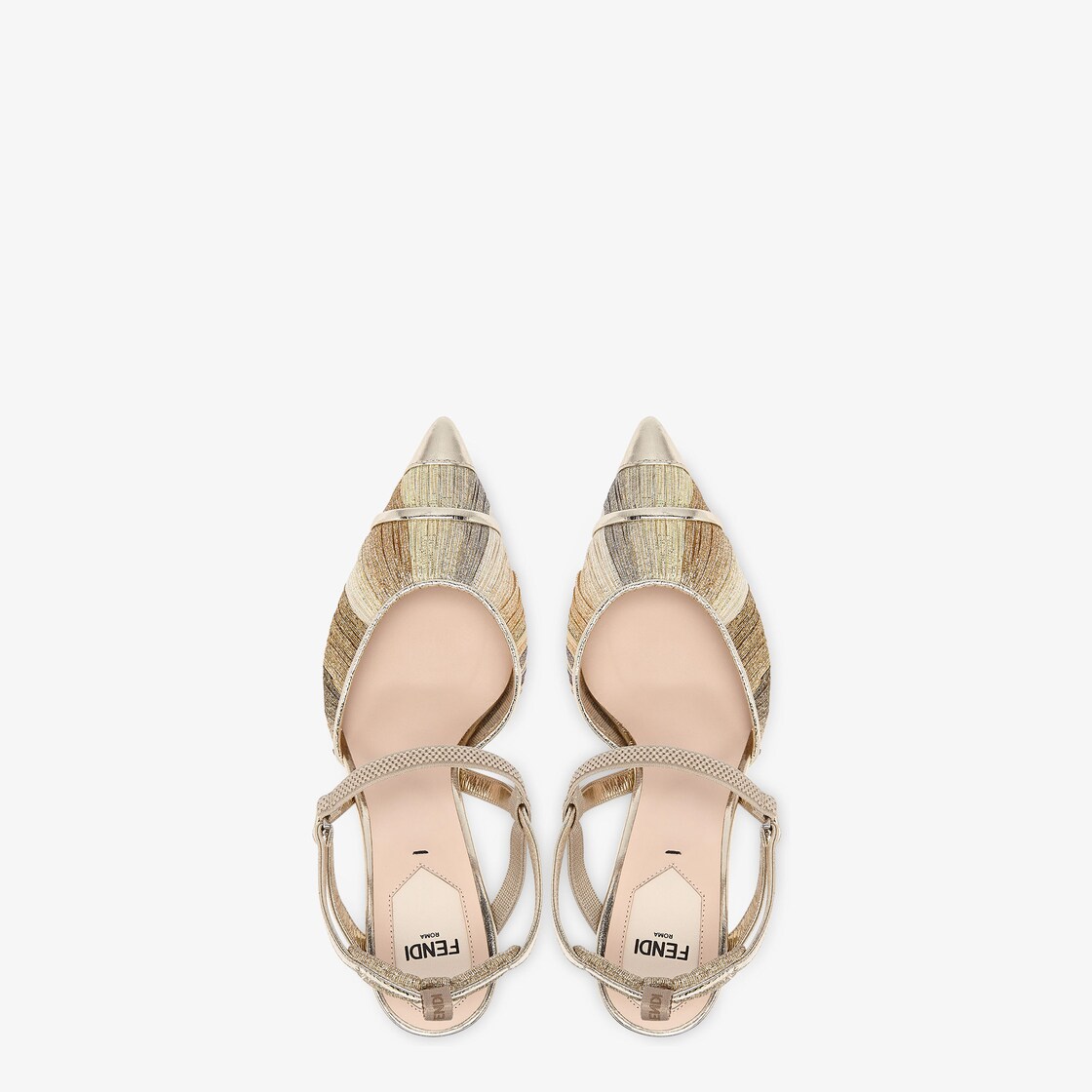 Fendi cheap colibri flats