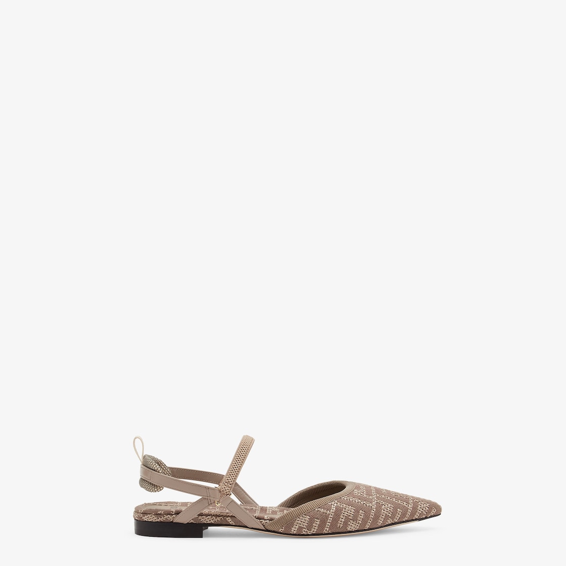 Colibrì Lite Dove grey cotton flats Grey - Image 1/4