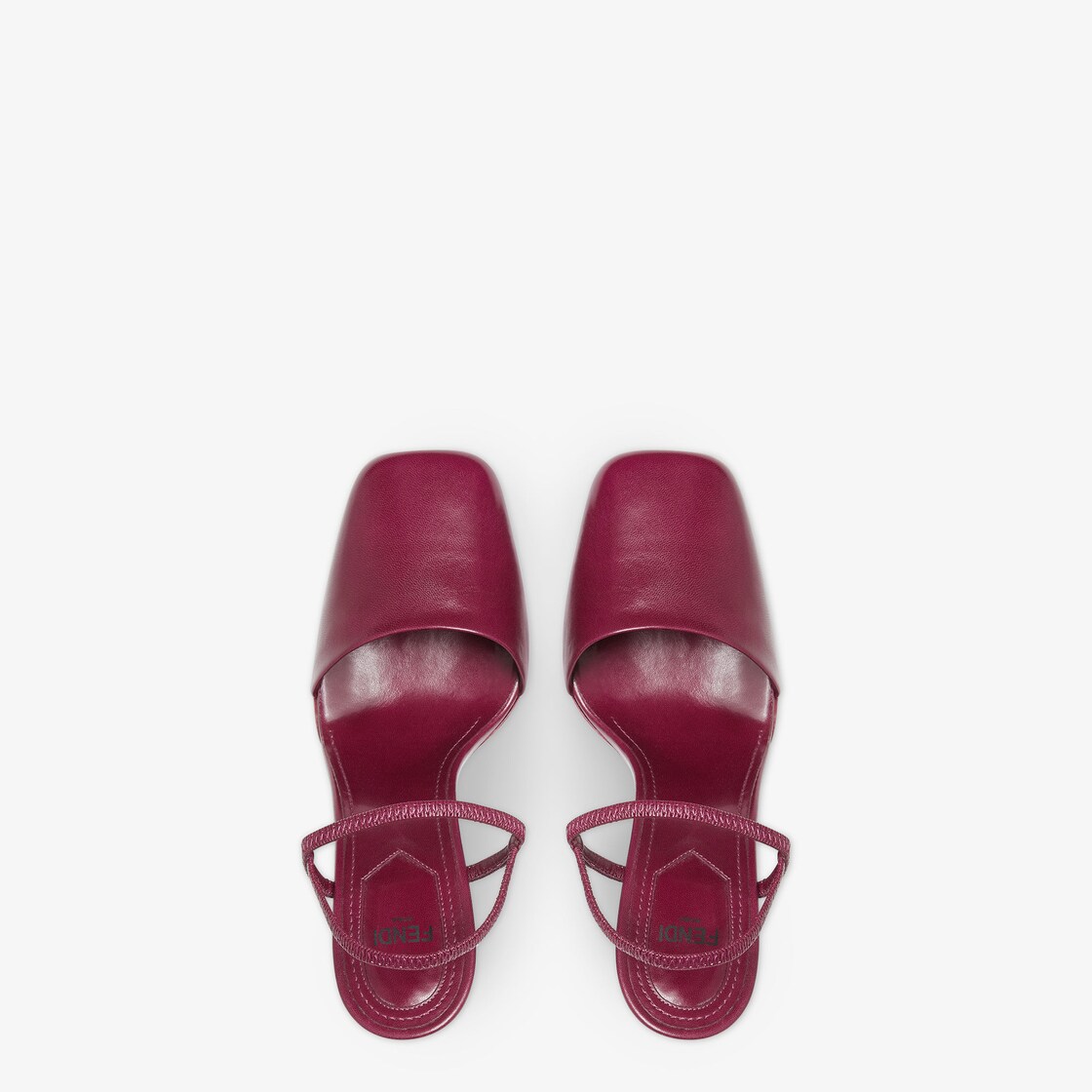 Fendi store shoes red