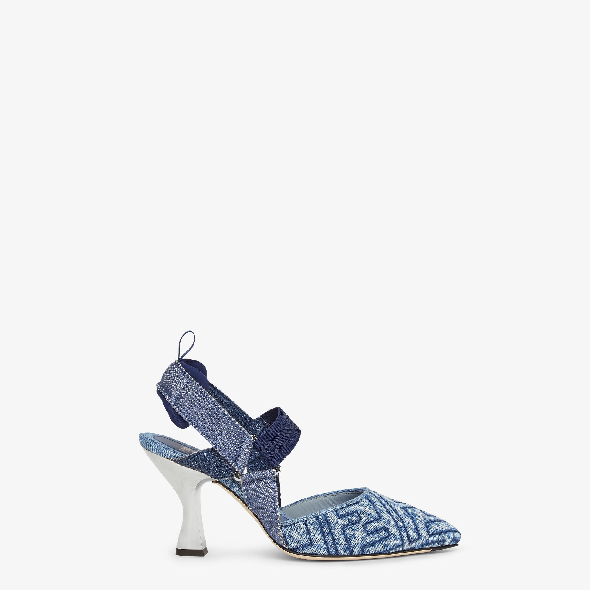 【関税&送料込】Fendi Colibri Fendi Colibri 85MM Crystal-Embellished Slingback Pumps