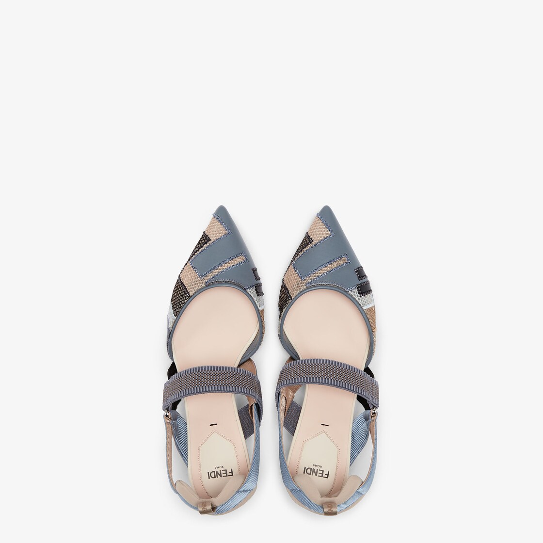 Fendi flats hot sale on sale