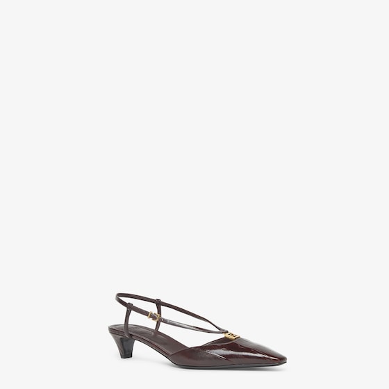 Fendi Slingbacks with square toe and straps that wrap around | Thumbnail 2