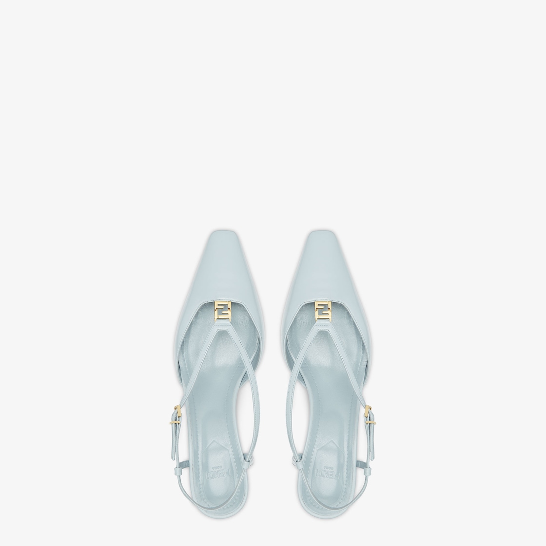 Fendi FFold Leather Light blue - Image 5/6