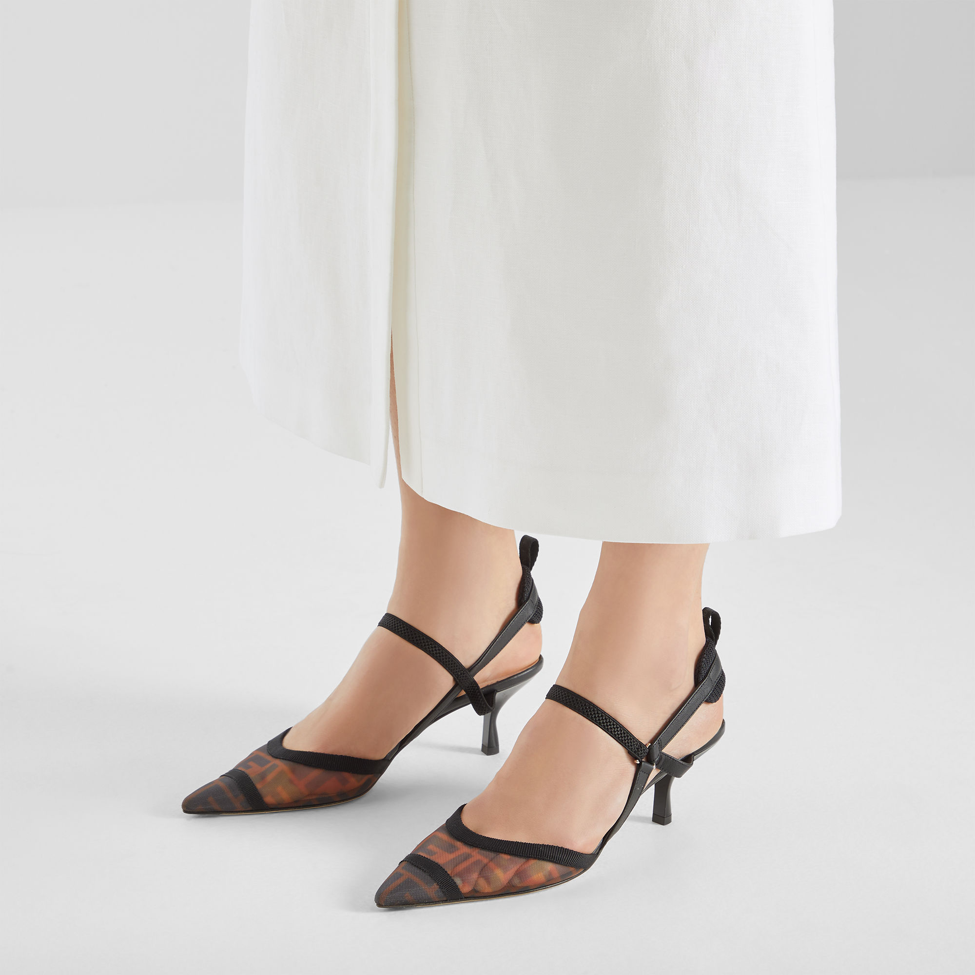 Colibrì Lite Technical fabric Brown | Fendi