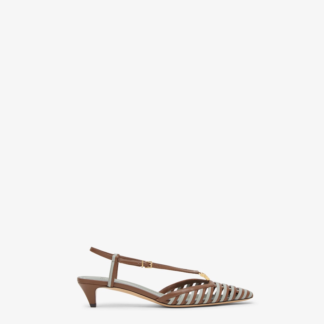 Fendi FFold Leather Brown | Fendi Fendi FFold Leather Brown | Fendi