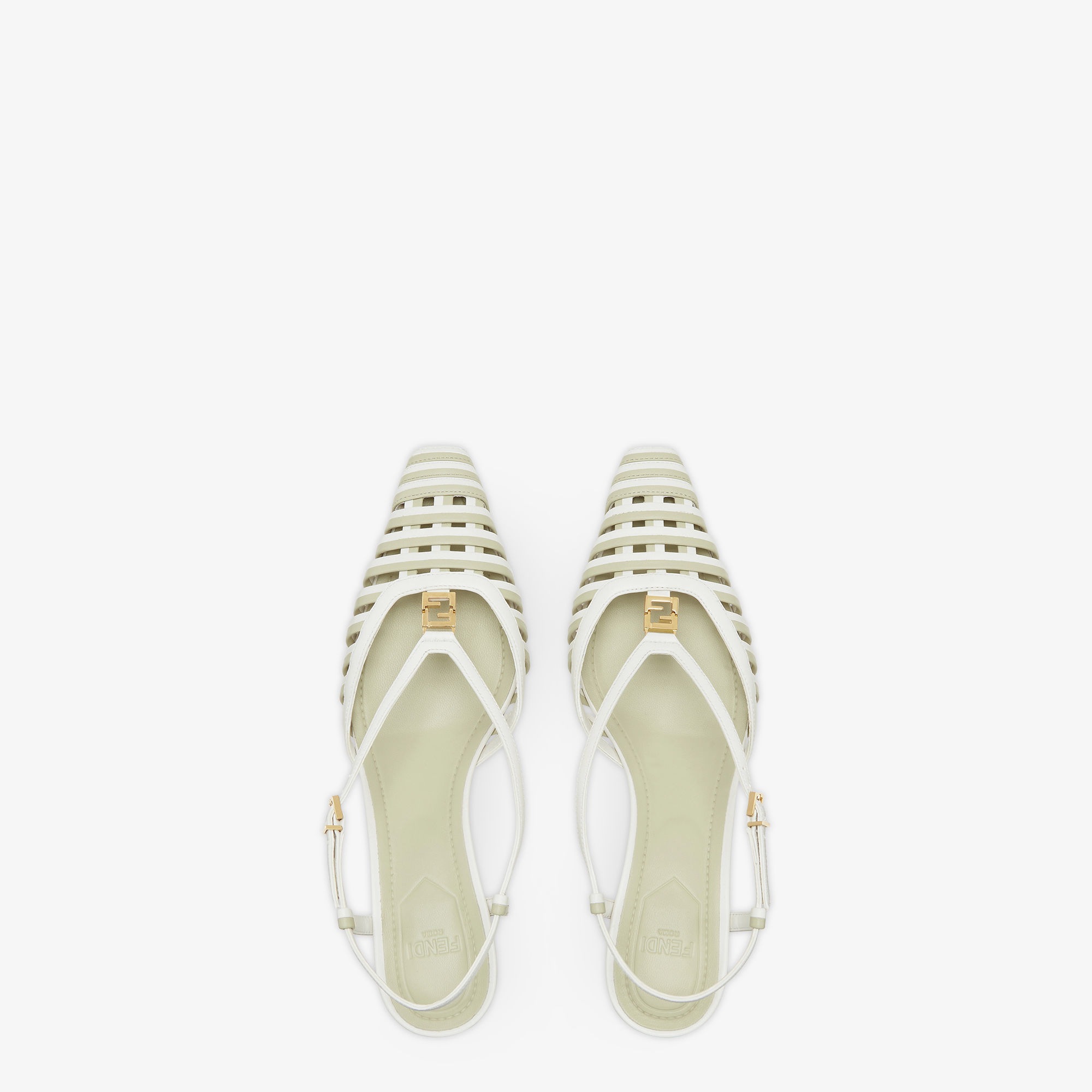 Fendi FFold Leather White | Fendi