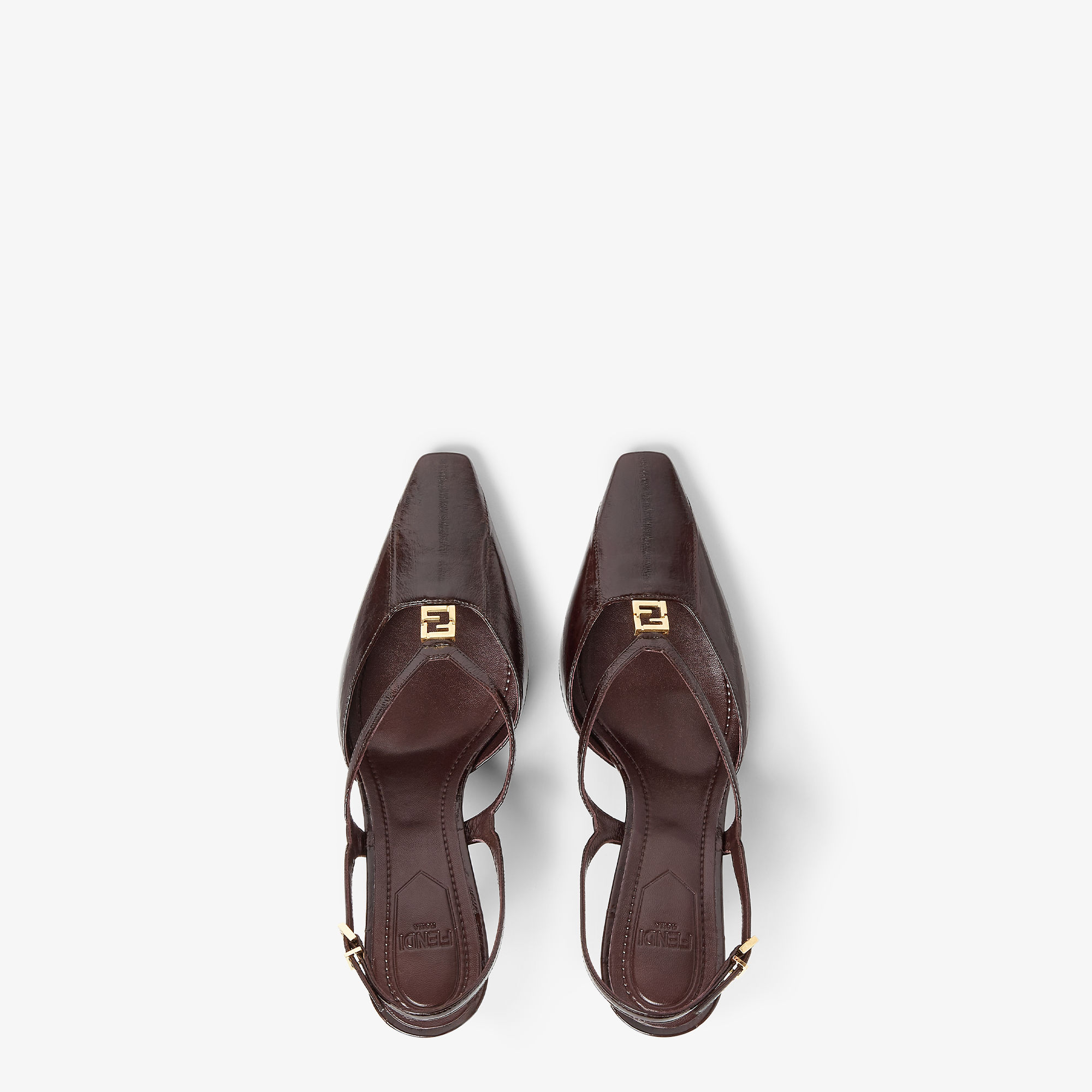 フェンディ フォールド プレシャスレザー ブラウン | Fendi