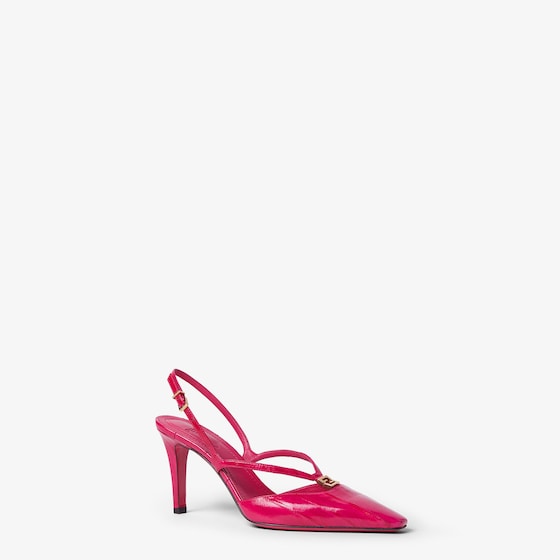 Fendi Slingbacks with square toe and straps that wrap around | Thumbnail 2