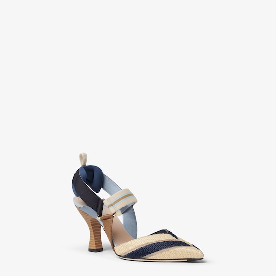 Fendi Streamlined and feminine Colibrì slingbacks | Thumbnail 2