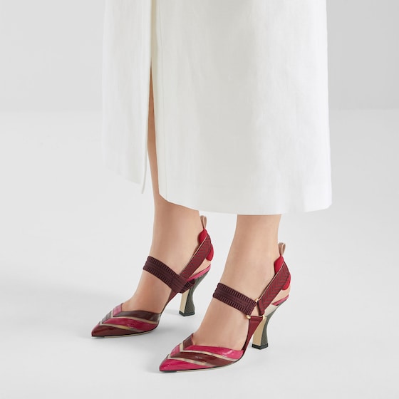 Fendi Streamlined and feminine Iconic Colibrì slingbacks | Thumbnail 5
